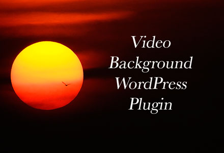 WordPress theme video background