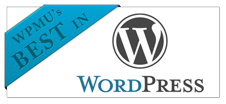 WPMU Best in WordPress Logo feat