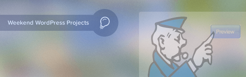 Composite image showing preview button