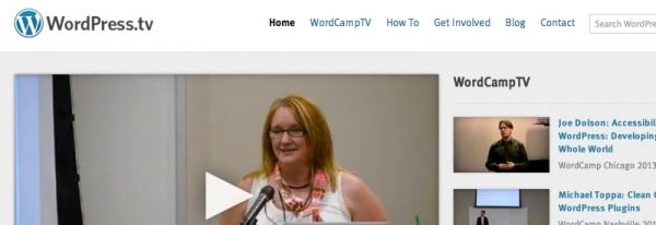 WordPress TV image