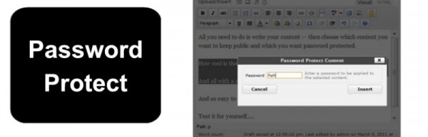 3. Password Protect image