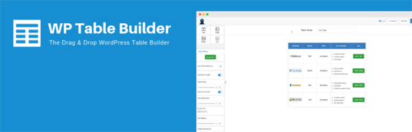 WP Table Builder image