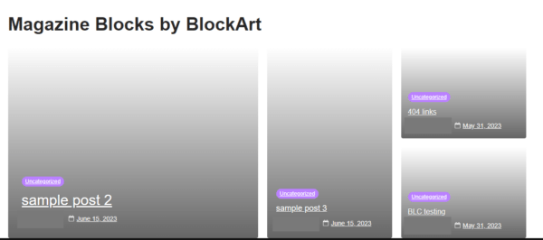Magazine Blocks by BlockArt image