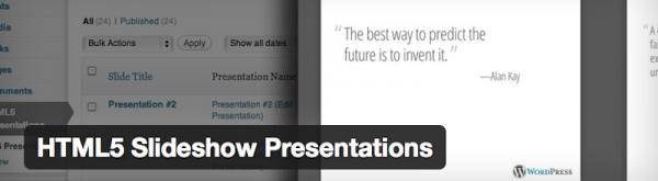 HTML5 Slideshow Presentations image