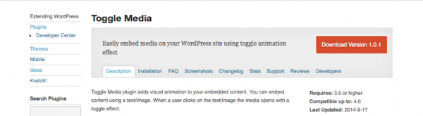 Toggle Media image