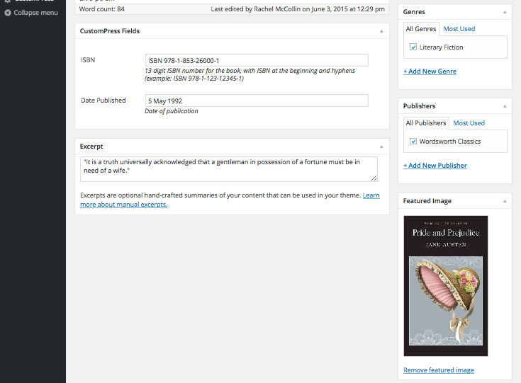 Adding a new book - bottom half of screen