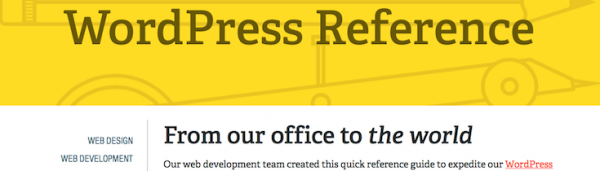 WordPress Template Tag Reference image