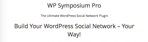 WP Symposium Pro image