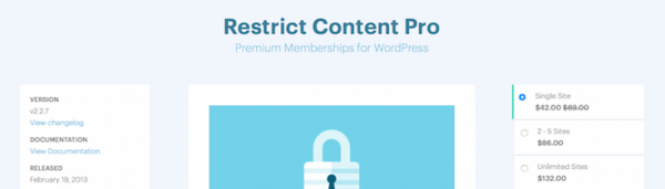 Restrict Content Pro image
