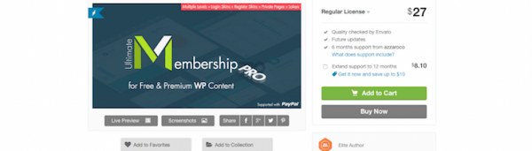 Ultimate Membership Pro WordPress Plugin image