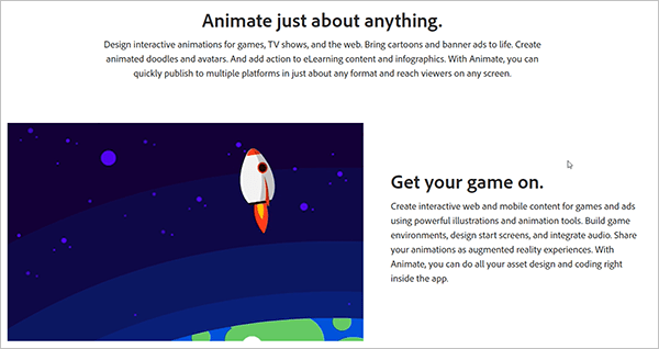 Adobe Creative Cloud Animate image