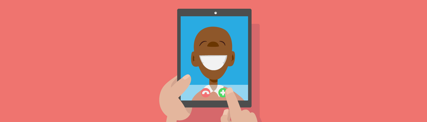 happy video consult small