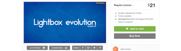 Lightbox Evolution for WordPress image