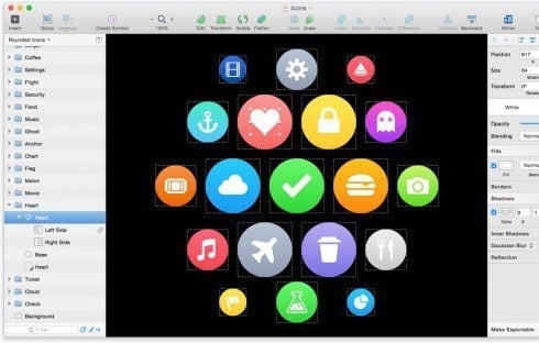 Precision objects with Sketch.