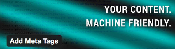 Add Meta Tags image