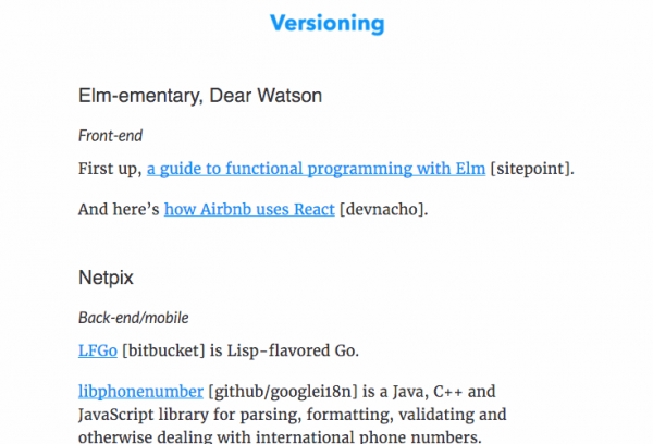 Versioning image