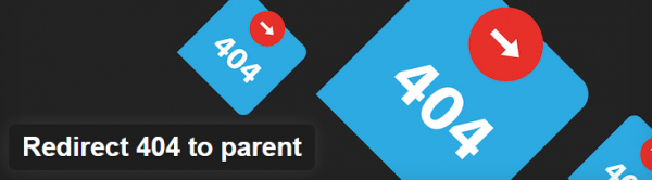Redirect 404 to Parent image