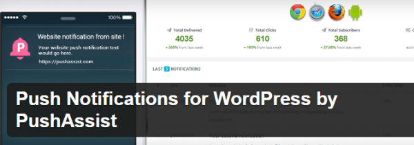 Push Notifications for WordPress by PushAssist image