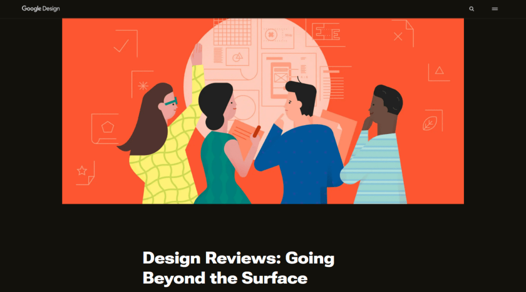 The Google Design blog.