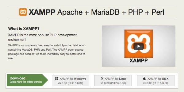XAMPP image
