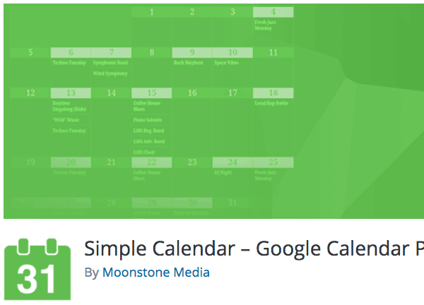Google Calendar Events image