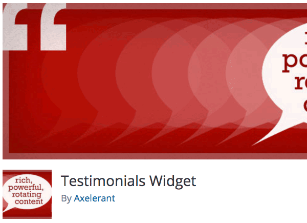 Testimonials Widget image