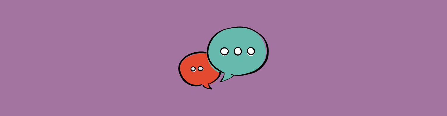 Conversation bubbles