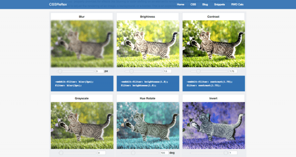 CSSReflex Filter Effects image