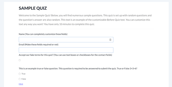 Quiz and Survey Master Plugin image