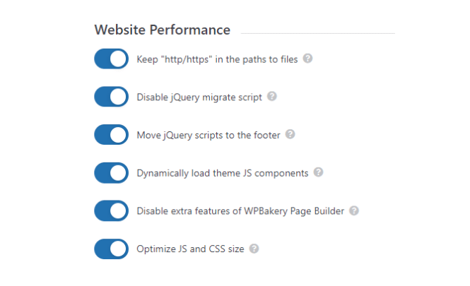 Impreza - Advanced Theme Options