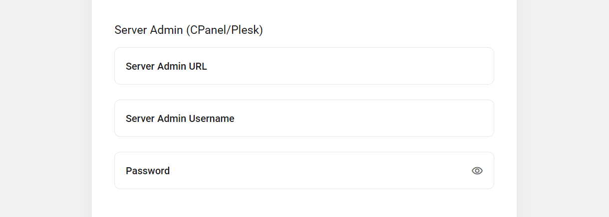 Providing server details in the support forums