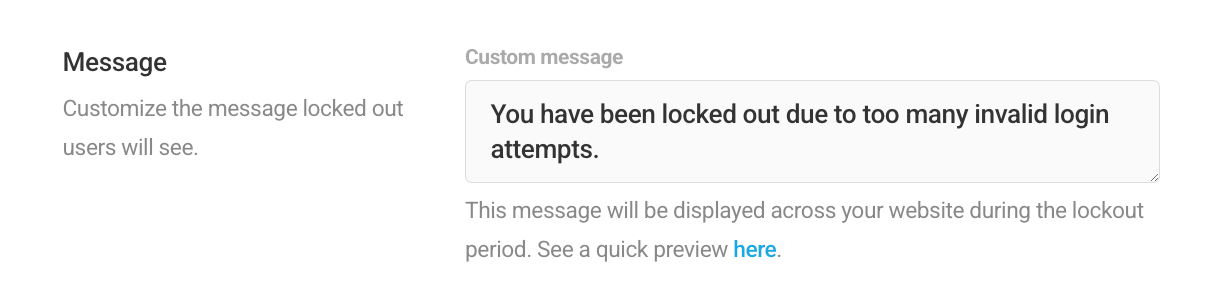 Lockout message in Defender firewall