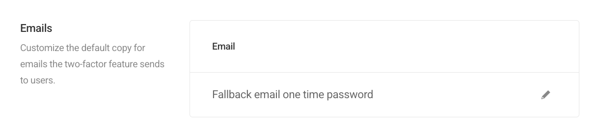 Customize 2FA email in Defender