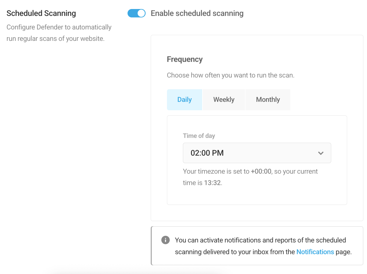 Create a schedule for regular malware scans in Defender