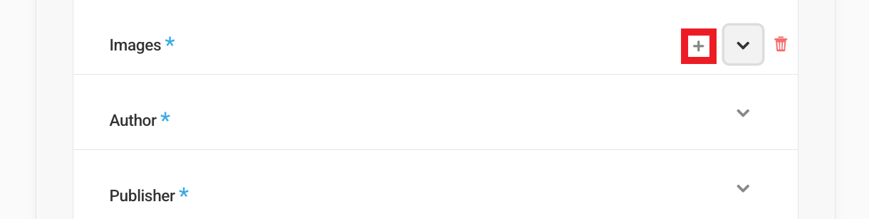 Add new images property