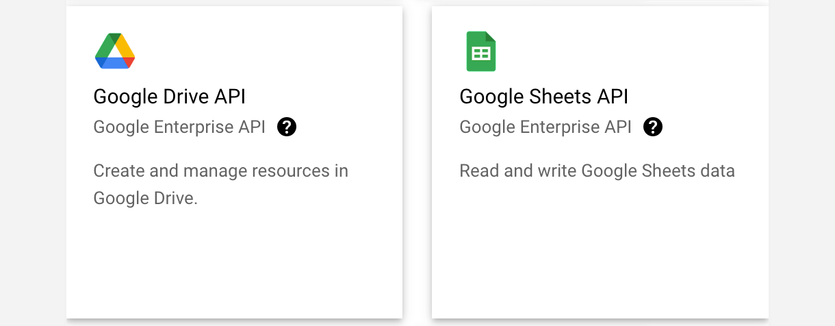 Enable Google APIs for integration with Forminator