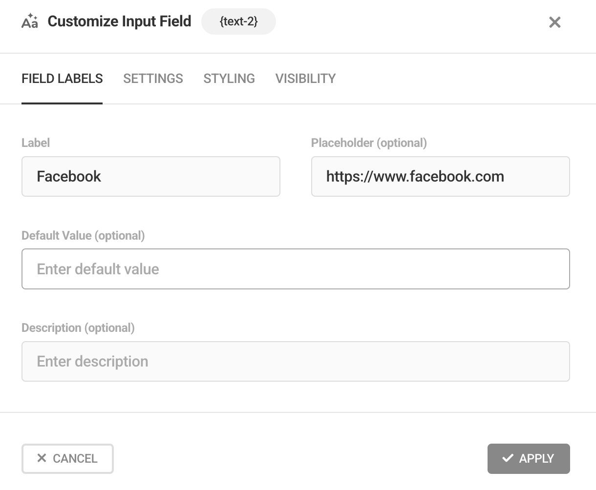 Create field to show conditionally in Forminator form
