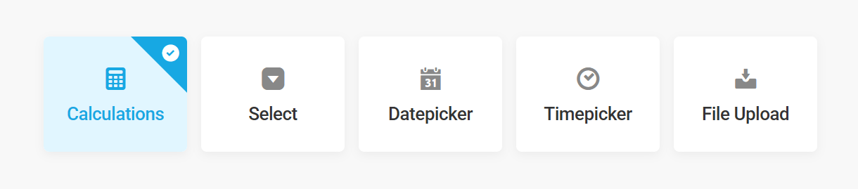 Add a calculations field to a form