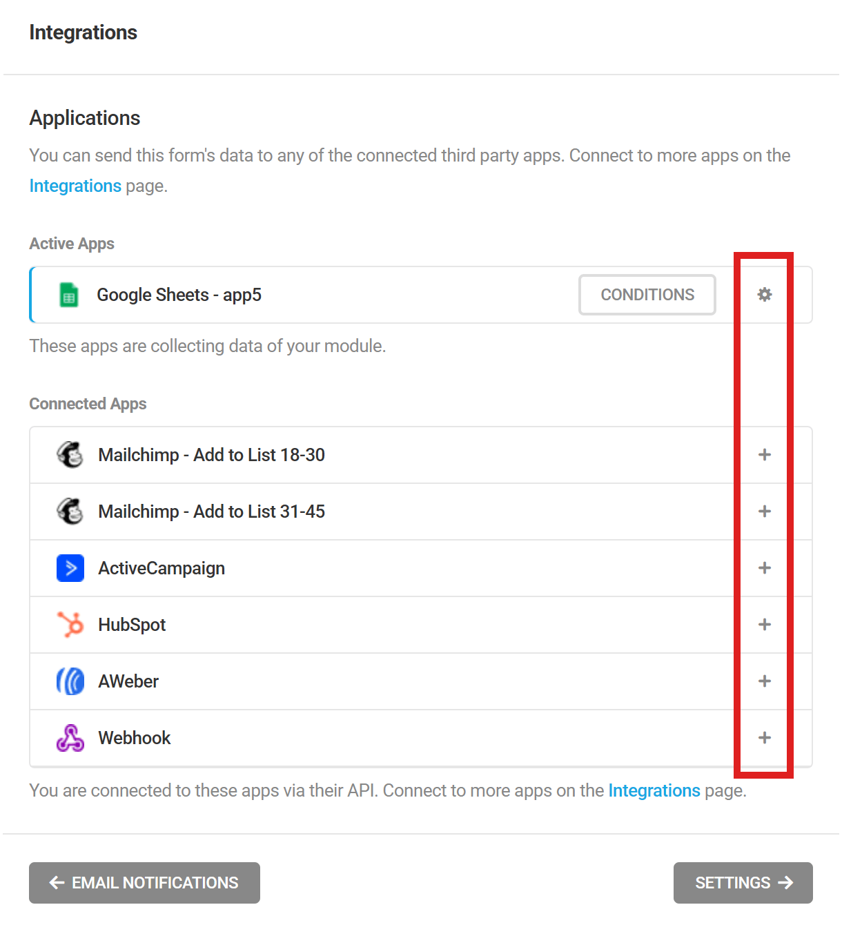 Integrating 3rd-party apps in Forminator
