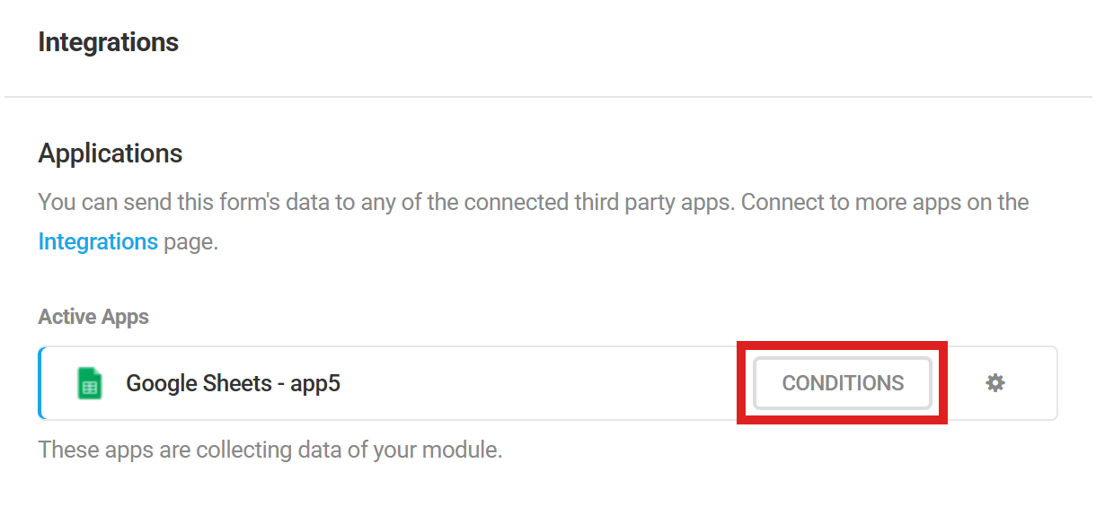 Send data conditionally to 3rd-party apps in Forminator