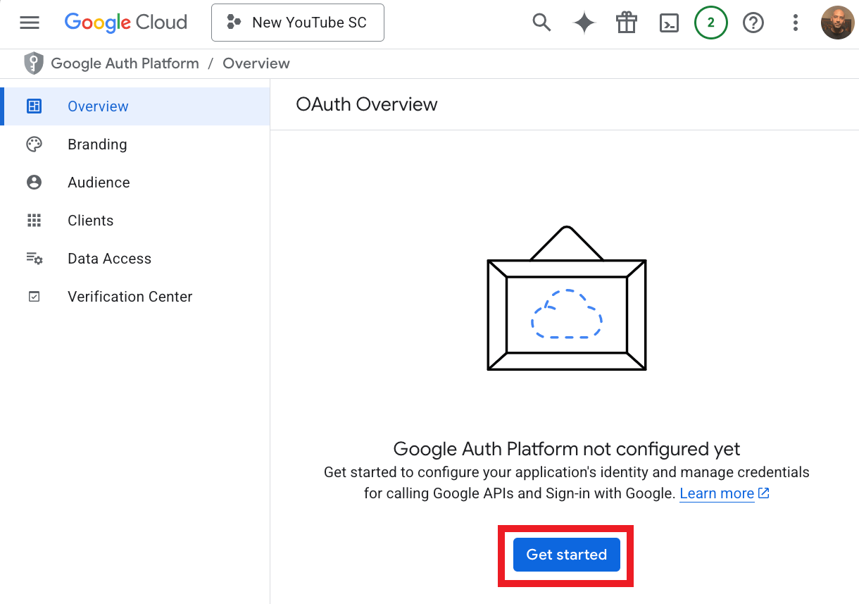 Google Auth Platform