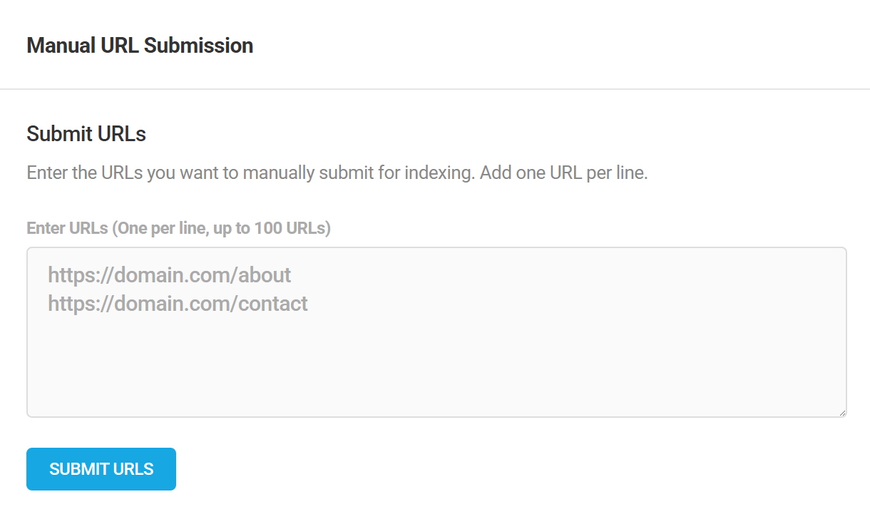 Submit URLs to search engines with IndexNow in SmartCrawl