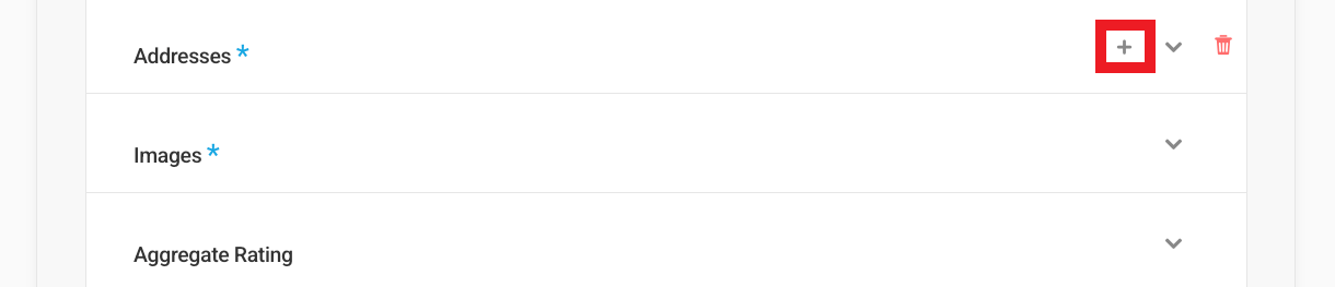 Local Business schema additional properties