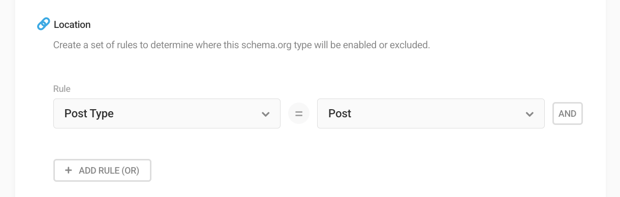 Schema type location