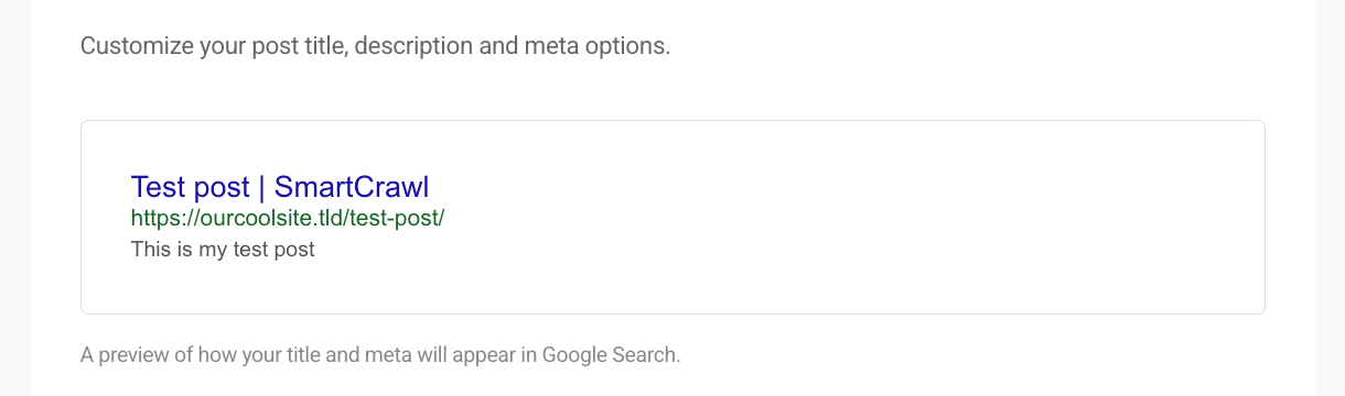 Default meta separator in SmartCrawl