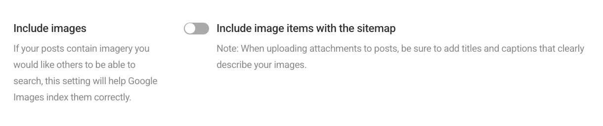 Include image items in SmartCrawl sitemap