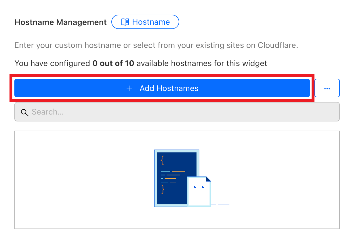 Adding hostnames