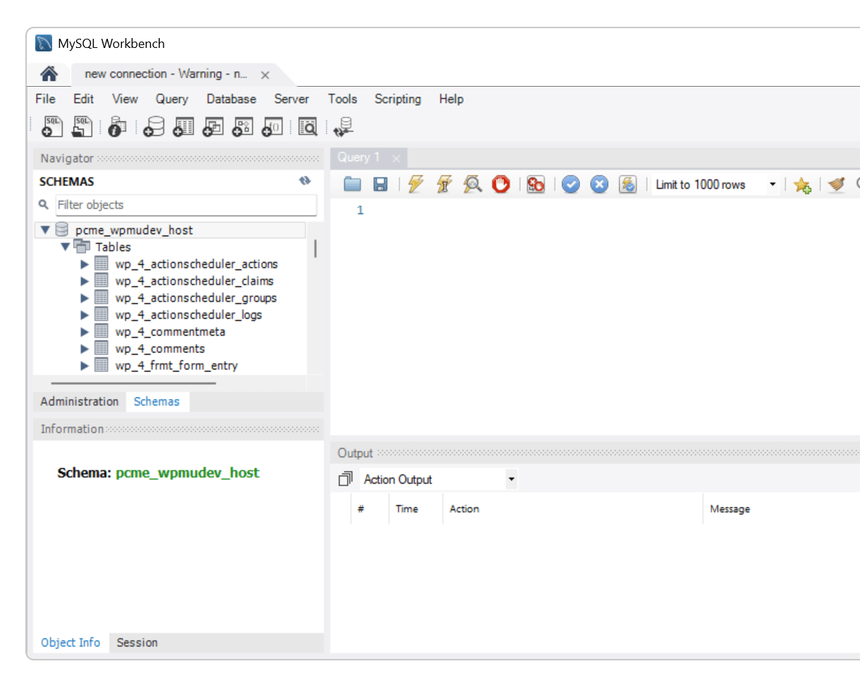 Creating an SSH tunnel with MySQL Workbench
