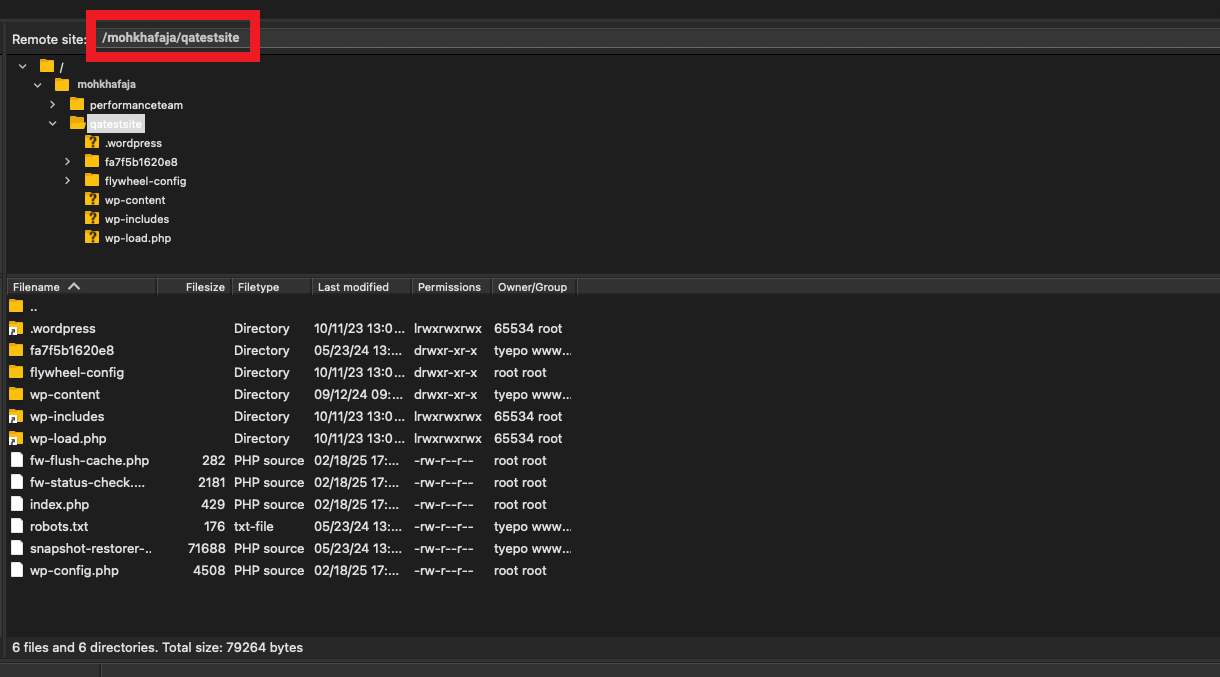 Finding WordPress install path at Flywheel