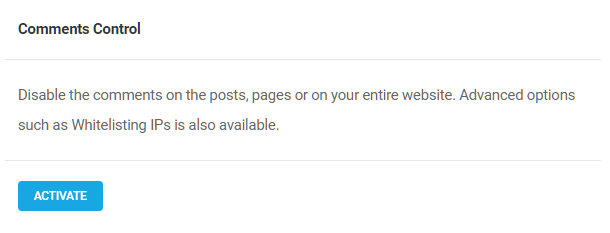 Activate-Branda-comments-control